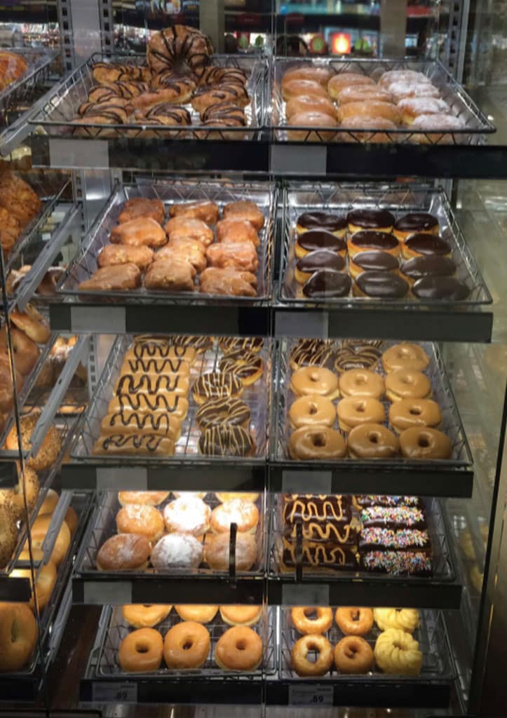 Trays of Donuts